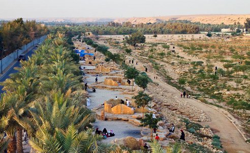 Saudi Arabia Dumping Ground Becomes a Desert Oasis