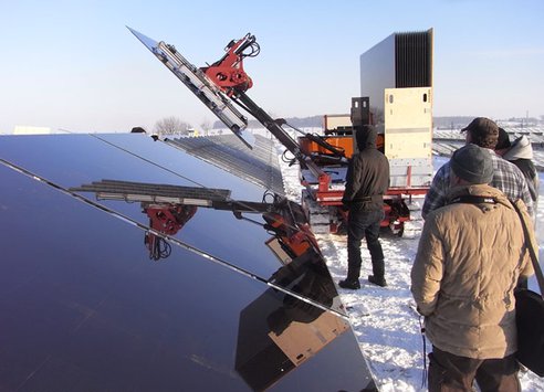 We Can Slash the Cost of Clean Energy with Robots that Install Solar Panels
