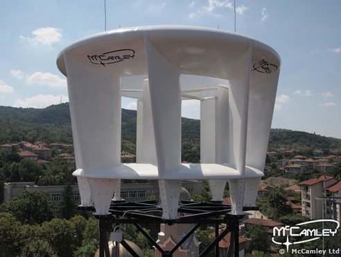 New Vertical Axis Wind Turbine Prototype Takes Aim at Urban Wind Power