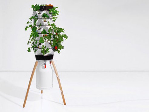 Fogponic Unit Stacks Vertically to Grow More Veggies in Less Space