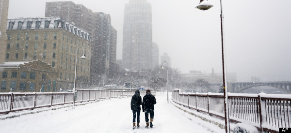 Upper Midwest Blizzard Conditions Cause Hundreds Of Crashes