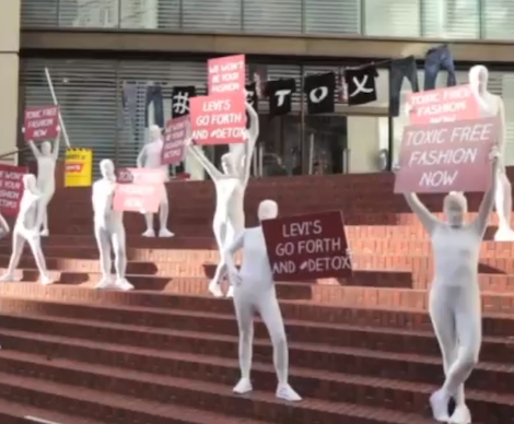 Greenpeace has pressured Levi’s into making its jeans less toxic